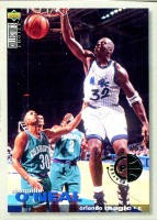 1995-96 Collector's Choice Player's Club #286 Shaquille O'Neal