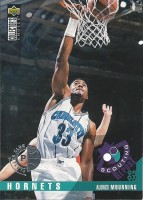 1995-96 Collector's Choice Player's Club #323 Alonzo Mourning SR