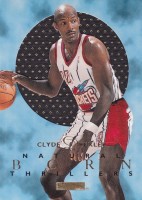 1995-96 E-XL Natural Born Thrillers #4 Clyde Drexler