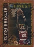 1995-96 Finest Hot Stuff #HS3 Clyde Drexler