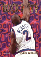 1995-96 Hoops Block Party #23 Chris Webber