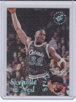 1995-96 Stadium Club Spike Says #SS9 Shaquille O'Neal