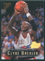 1995-96 Topps Gallery Player's Private Issue #74 Clyde Drexler