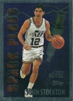 1995-96 Topps Spark Plugs #SP5 John Stockton