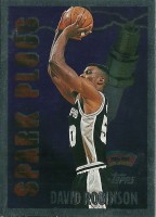 1995-96 Topps Spark Plugs #SP6 David Robinson
