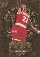 1995-96 Ultra Gold Medallion #66 Clyde Drexler