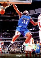 1995-96 Upper Deck Electric Court #95 Shaquille O'Neal