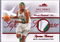 2004-05 Fleer Showcase Supreme Showcase Jerseys All-Star Patches #PP Paul Pierce
