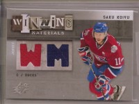 2009-10 SPx Winning Materials #WMSK Saku Koivu