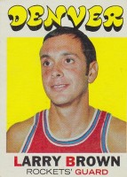 1971-72 Topps #152 Larry Brown