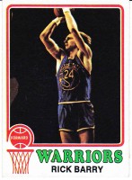 1973-74 Topps #90 Rick Barry