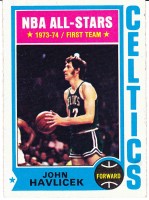 1974-75 Topps #100 John Havlicek