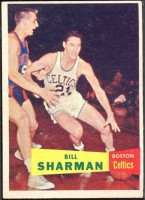 1957-58 Topps #5 Bill Sharman DP