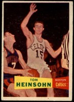 1957-58 Topps #19 Tom Heinsohn