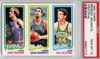 1980-81 Topps #21 84 Kent Benson/212 John Shumate/229 Paul Westphal