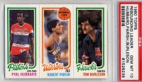 1980-81 Topps #22 86 Phil Hubbard/93 Robert Parish/126 Tom Burleson