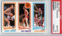1980-81 Topps #27 98 Sonny Parker/197 Dave Twardzik/39 Cedric Maxwell