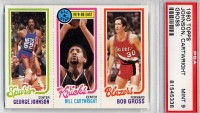 1980-81 Topps #53 156 George Johnson/9 Bill Cartwright/199 Bob Gross