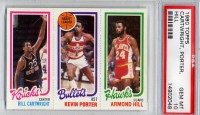1980-81 Topps #60 166 Bill Cartwright/244 Kevin Porter/25 Armond Hill
