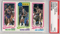 1980-81 Topps #70 191 Walter Davis/11 George Gervin/136 Jim Chones