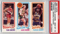 1980-81 Topps #72 201 Tom Owens/225 Jack Sikma/100 Purvis Short