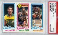 1980-81 Topps #78 230 John Johnson/4 Walter Davis/33 Nate Archibald