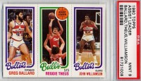 1980-81 Topps #84 245 Greg Ballard/43 Reggie Theus/252 John Williamson