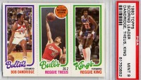 1980-81 Topps #85 246 Bob Dandridge/41 Reggie Theus/128 Reggie King