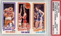 1980-81 Topps #87 251 Wes Unseld/195 Tom Owens/78 John Roche