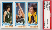 1980-81 Topps #97 40 Rick Robey/37 Chris Ford/66 Joe Hassett