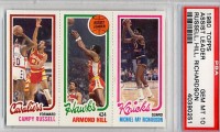 1980-81 Topps #100 58 Campy Russell/21 Armond Hill/171 Micheal Ray Richardson
