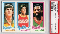 1980-81 Topps #104 69 Tom LaGarde/109 Billy Paultz/150 Bob Lanier