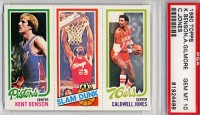 1980-81 Topps #109 84 Kent Benson/259 Artis Gilmore/184 Caldwell Jones