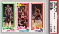 1980-81 Topps #111 88 John Long/18 Magic Johnson/237 Ron Boone
