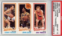 1980-81 Topps #115 98 Sonny Parker/94 John Lucas/202 Dave Twardzik