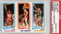 1980-81 Topps #117 106 Allen Leavell/197 Dave Twardzik/39 Cedric Maxwell