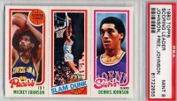 1980-81 Topps #121 112 Mickey Johnson/264 Lloyd Free/194 Dennis Johnson