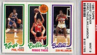 1980-81 Topps #129 127 Phil Ford/43 Reggie Theus/252 John Williamson