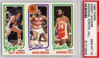 1980-81 Topps #130 131 Scott Wedman/244 Kevin Porter/25 Armond Hill