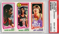 1980-81 Topps #138 147 Quinn Buckner/2 Marques Johnson/68 Jeff Judkins