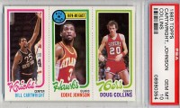 1980-81 Topps #148 166 Bill Cartwright/13 Eddie Johnson/179 Doug Collins