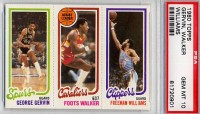 1980-81 Topps #161 208 George Gervin/53 Foots Walker/223 Freeman Williams