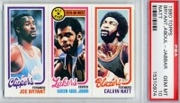 1980-81 Topps #162 217 Joe Bryant/8 Kareem Abdul-Jabbar/200 Calvin Natt