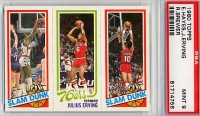 1980-81 Topps #176 257 Elvin Hayes/181 Julius Erving/258 Ron Brewer