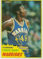 1981-82 Topps #W74 Purvis Short