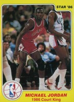 1986 Star Court Kings #18 Michael Jordan