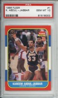 1986-87 Fleer #1 Kareem Abdul-Jabbar