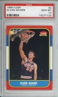 1986-87 Fleer #2 Alvan Adams