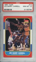 1986-87 Fleer #14 Joe Barry Carroll