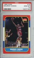 1986-87 Fleer #16 Maurice Cheeks